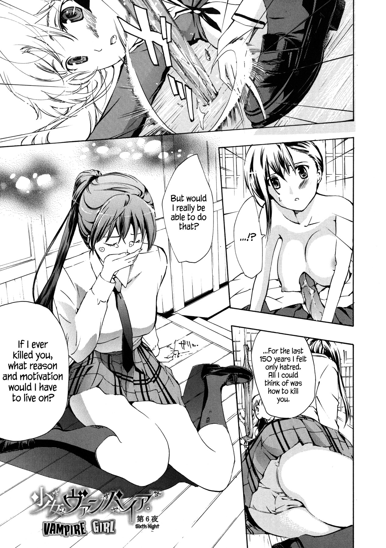 Hentai Manga Comic-Vampire Girl Black Lily-Read-121
